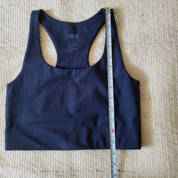 New Girlfriend Collective Paloma Racerback Bra & High-Rise Pocket Bike Short Set - Picture 5 of 16